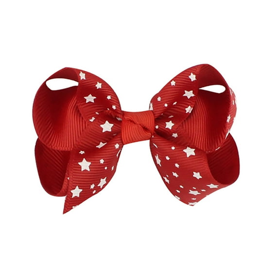 Independence Day Hair Scrunchies Patriotic Fashion Holiday Lady Hair Accessori