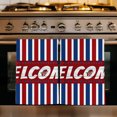 thumbnail image 1 of Independence Day Kitchen Towels Set of 4, American Flag Striped Star Wooden Plank Absorbent Dish Towels for Kitchen, Microfiber Hand Towel, Quick Drying Tea Towel for Cleaning Decorative Dishcloths, 1 of 7