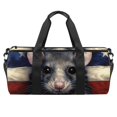 thumbnail image 1 of Independence Day Large Capacity Sports Bag with Interior Zipper Pocket - Ideal Gym Bag, Dance Bag, Soccer Bag - Size 17.7 Inches, 1 of 6