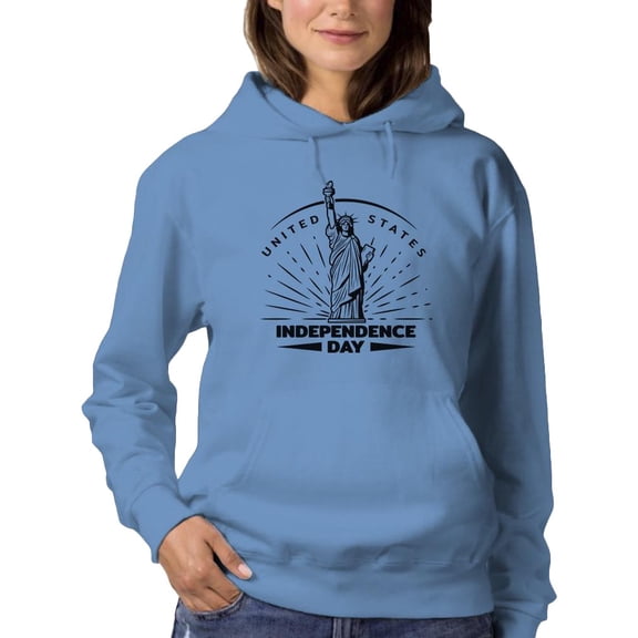 Independence Day Liberty S Hoodie Women -Image by Shutterstock, Female 5X-Large