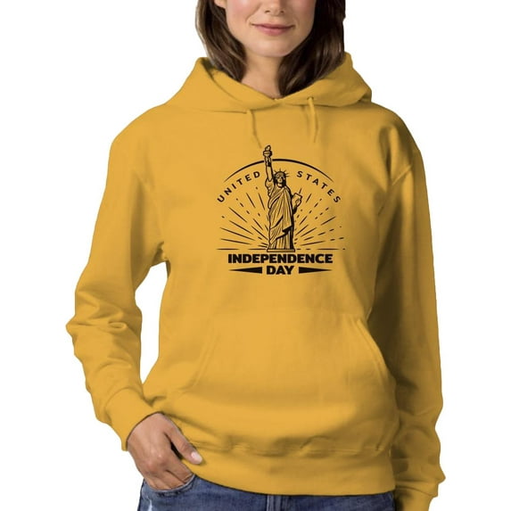 Independence Day Liberty S Hoodie Women -Image by Shutterstock, Female 5X-Large