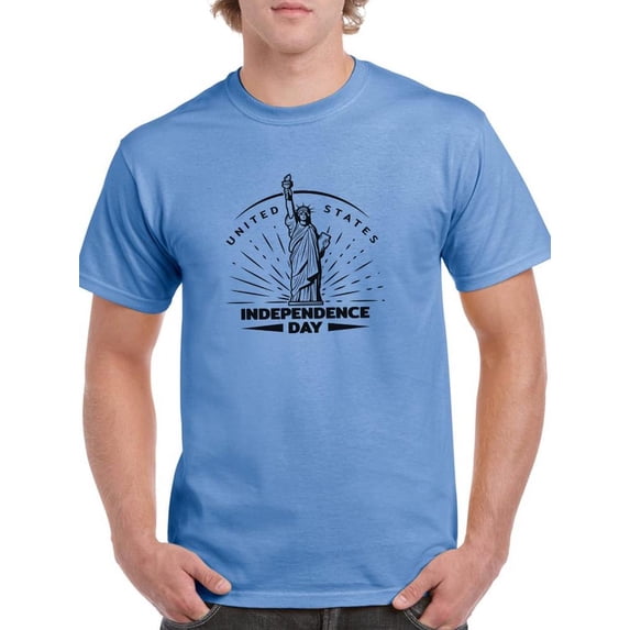 Independence Day Liberty S T-Shirt Men -Image by Shutterstock, Male 4X-Large