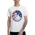 thumbnail image 1 of Independence-Day Men's T-Shirt Cotton 100% Summer Tops Fashion Casual American Flag Short Sleeves for Men Women Round Collar Top Tees, 1 of 6
