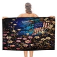 thumbnail image 1 of Independence Day Of The United States Flag Beach Towel Microfiber Beach Towels Sand Free Quick Dry Lightweight Travel Towels, 1 of 7