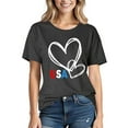 thumbnail image 1 of Independence Day POROPL Womens T Shirts ,Cotton Womens Graphic T Shirts Crewneck Short Sleeve Tops, 1 of 5