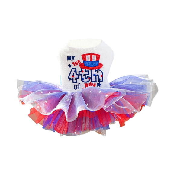 Independence Day Pet Dresses and Skirts for Dogs and Cats Well for Independence Day Parties and Events Suitable for Small To Medium Sized Dogs and Cats