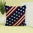 thumbnail image 1 of Independence Day Savings Clearance 2025! Rvasteizo Independence Day Decor, Independence Day Pillow Cover Flag Letter Independence Day Sofa Office Linen Pillow Cover Cushion Cover, 1 of 5