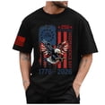 thumbnail image 1 of Independence Day Shirts for Men 250 Years American 1776 2026 250th 4th July Independence Day T-Shirt (Black,S), 1 of 6