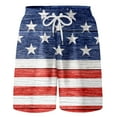 thumbnail image 1 of Independence Day Shorts for Boys Star Striped Printed Child Girls Casual Stylish Summer Beach Shorts Size 6 Y-7 Y, 1 of 7