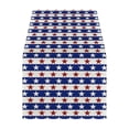 thumbnail image 1 of Independence Day Table Runner Flag and Star Patterns Placemat Holiday Party Decoration 33x183cm Table Runner, 1 of 6