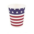 thumbnail image 1 of Independence Day Tableware Set 48-Piece Disposable Patriotic Plates Cups Napkins Red White Blue Stars Stripes Decor, 1 of 4