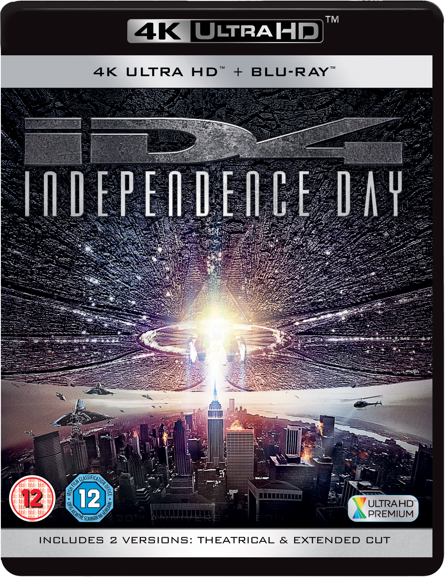 Independence Day: Theatrical and Extended Cut (4K Ultra HD) Margaret Colin Randy Quaid
