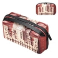 thumbnail image 1 of Independence Day Travel Organizer, Cable Organizer, Charging Cord Organizer, Charger Storage Organizer - Waterproof Oxford Cloth Electronic Digital Product Storage Case, 5.9x9.44x3.14 in., 1 of 6