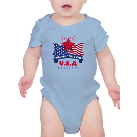 Independence Day U.S.A Bodysuit Infant -Image by Shutterstock, 18 Months