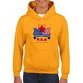 thumbnail image 1 of Independence Day U.S.A Hoodie Juniors -Image by Shutterstock,  Large, 1 of 4