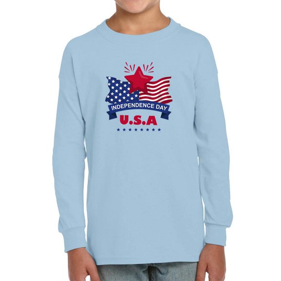 Independence Day U.S.A Long Sleeve Toddler -Image by Shutterstock,  5 Toddler
