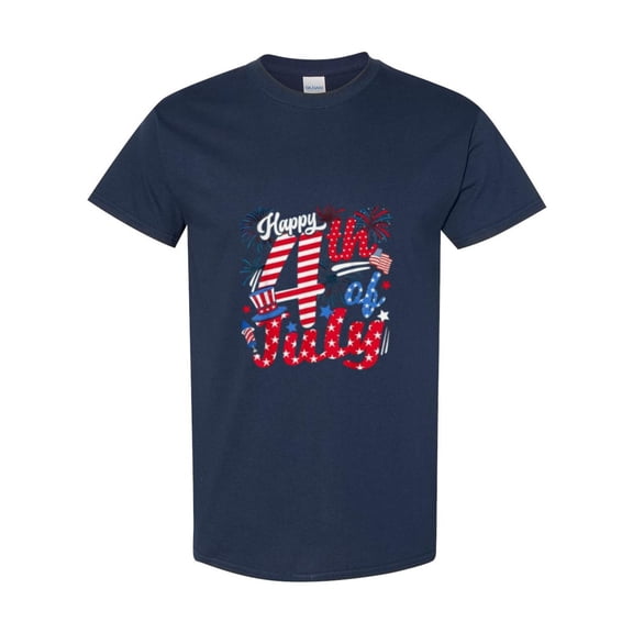 Independence Day USA 4th July Celebration T-Shirt, for men & women, up to size 5XL