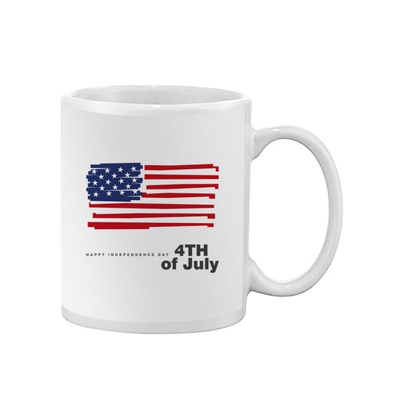 Independence Day Usa Flag Mug - Image by Shutterstock,