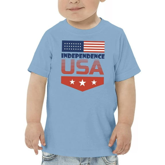 Independence Day Usa Flag. T-Shirt Toddler -Image by Shutterstock,  3 Toddler