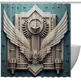 thumbnail image 1 of Independence Day Waterproof Bathroom Curtains Set with Hook, Printed Shower Curtain Set for Bathroom Decoration, 1 of 6