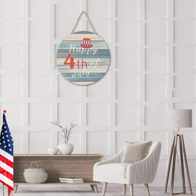 Independence Day Wooden House Number National Day Layout Home ...