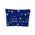 thumbnail image 1 of Independence Day Zipper Pouch, Stars and Stripes Travel Toiletry Bag, Multi-functional Storage Bag Perfect for Holiday Party and Practical Gift, 1 of 6