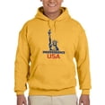 thumbnail image 1 of Independence Statue Of Liberty Hoodie Men -Image by Shutterstock, Male 4X-Large, 1 of 4