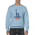 thumbnail image 1 of Independence Statue Of Liberty Sweatshirt Men -Image by Shutterstock, Male Small, 1 of 4