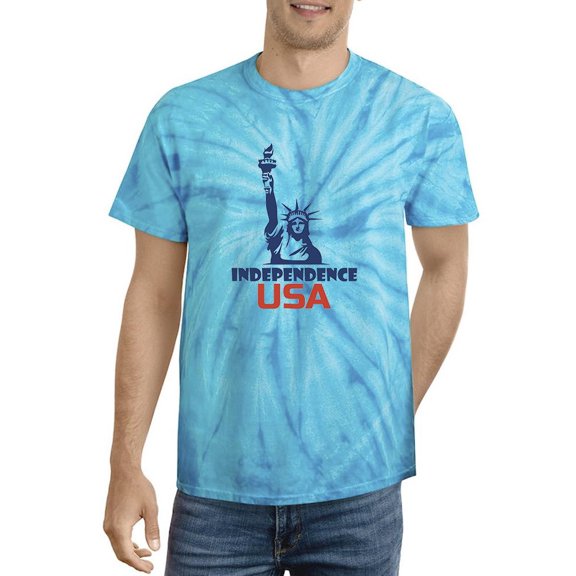 Independence Statue Of Liberty Tie Dye Cyclone Men -Image by Shutterstock, Male Small
