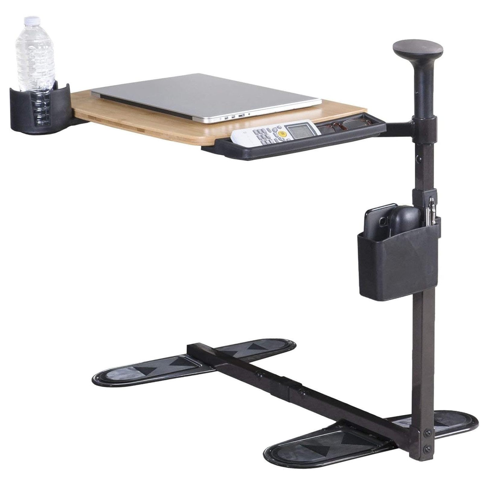 Independence Tray Table, Bamboo Swivel TV Tray, Adjustable Laptop Table