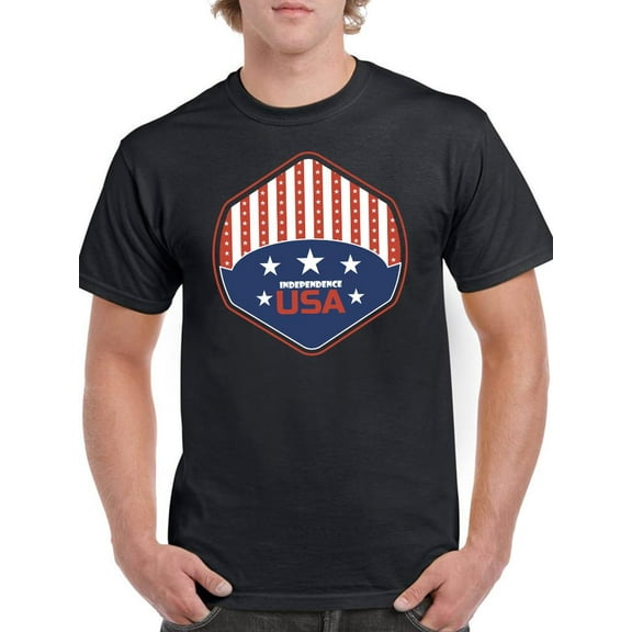 Independence U.s.a T-Shirt Men -Image by Shutterstock, Male Medium