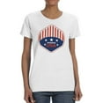 thumbnail image 1 of Independence U.s.a T-Shirt Women -Image by Shutterstock, Female Medium, 1 of 4