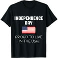 thumbnail image 1 of Independence day USA T shirt 4th July 4 for men women & kids, 1 of 3