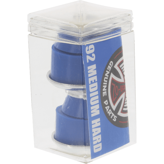 Independent Standard Cylinder Cushions 92A Blue 2 Pair with Washers