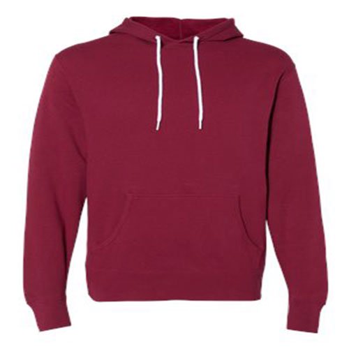 Independent Trading AFX90UN Unisex Pullover Hooded Sweatshirt-Currant-LG