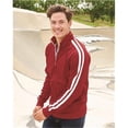 thumbnail image 1 of Independent Trading B23476212 Unisex Poly-Tech Full-Zip Track Jacket, Aster Blue - Extra Small, 1 of 5