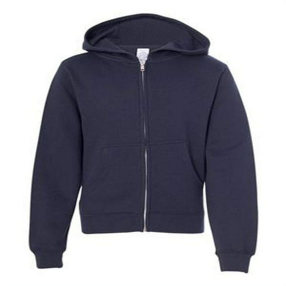 Independent Trading Co. Boy's Midweight Hooded Full-Zip Sweatshirt