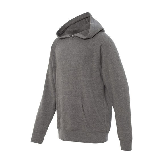 Independent Trading Co. Boy's Special Blend Raglan Hooded Pullover