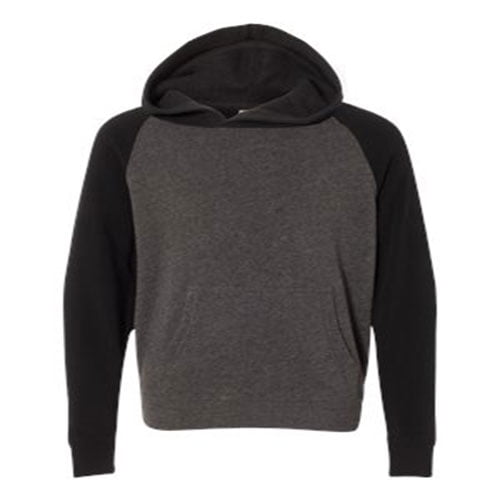 Independent Trading Co. Boy's Special Blend Raglan Hooded Sweatshirt