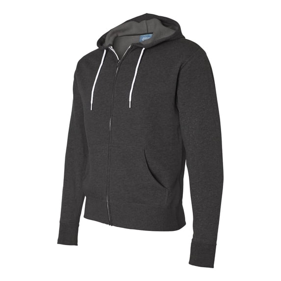 Independent Trading Co. - Cotton Hooded Full-Zip Sweatshirt