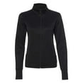 thumbnail image 1 of Independent Trading Co. Fleece Women's Poly-Tech Full-Zip Track Jacket, 1 of 5