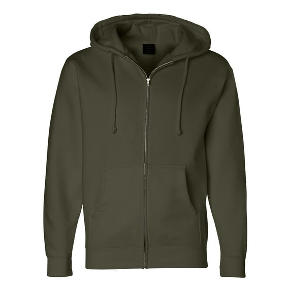 Independent Trading Co. Heavyweight Full-Zip Hooded Sweatshirt Size up to 6XL