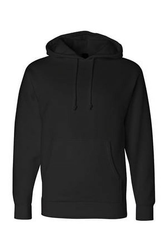 IND4000-P Heavyweight Hooded Pullover Sweatshirt-Reactive Black-5X