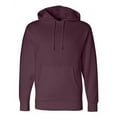 thumbnail image 1 of Independent Trading Co. Heavyweight Hooded Sweatshirt IND4000 Maroon XS, 1 of 5