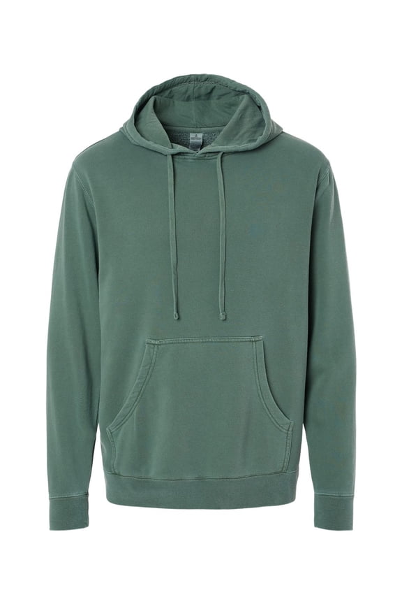Heavyweight Pigment-Dyed Hooded Sweatshirt PRM4500 Pigment Alpine Green XS