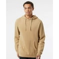 thumbnail image 1 of Independent Trading Co. Heavyweight Pigment-Dyed Hooded Sweatshirt PRM4500 Pigment Sandstone L, 1 of 5
