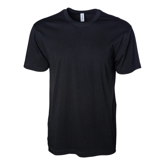 Independent Trading Co. IND50TEE Lux Heavyweight Combed Cotton Tee-Black-3X