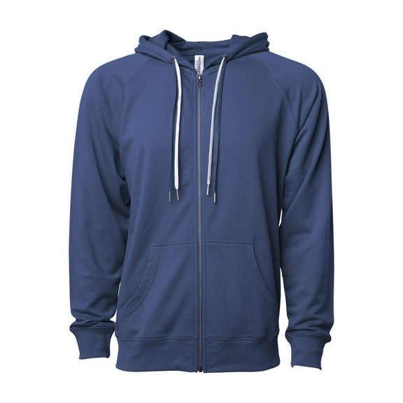Independent Trading Co. Icon Lightweight Loopback Terry Full-Zip Hooded Sweatshirt