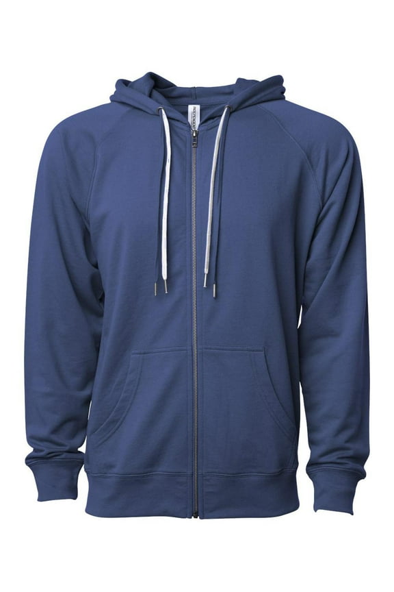 Icon Lightweight Loopback Terry Full-Zip Hooded Sweatshirt