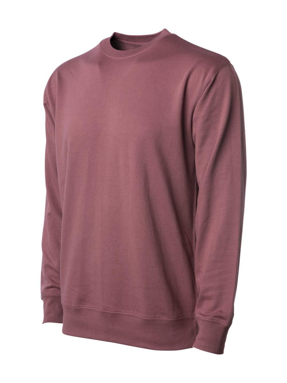 Independent Trading Co. Icon Unisex Lightweight Loopback Terry Crewneck ...